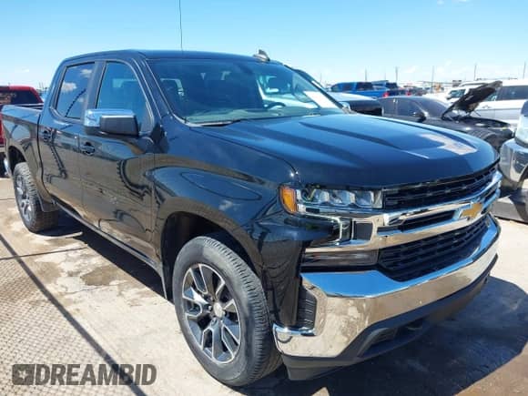 2021 Chevrolet Silverado 1500 LT z VIN 3GCUYDEDXMG375568, wystawiony jako IAAI lot #42412870 z przebiegiem 81 347 mil mil oraz . Historia ofert i sprzedaży dostępna na DreamBid. Obrazek 1.
