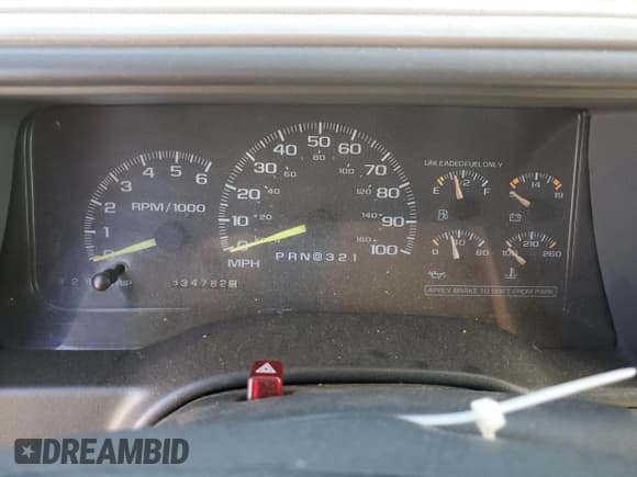 ✅ 1997 Chevrolet Silverado 1500 • VIN: 2GCEK19R1V1286850 • Lot: 92199055. Wystawiony na Copart z przebiegiem 534 782 mil. Bezpłatny archiwum sprzedaży aukcyjnych z USA i szczegółowy raport historii pojazdu na DreamBid. Zdjęcie 9.