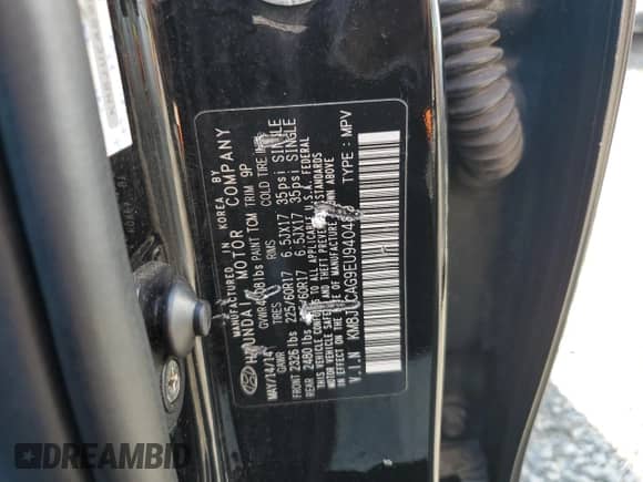 2014 Hyundai Tucson SE z VIN KM8JUCAG9EU940489, wystawiony jako Copart lot #81347955 z przebiegiem 153 893 mil mil oraz Czysty tytuł • Clean title. Historia ofert i sprzedaży dostępna na DreamBid. Obrazek 13.