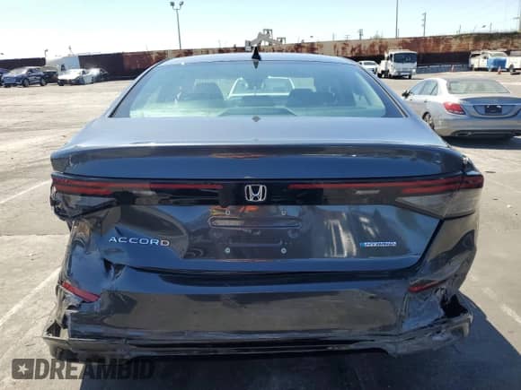 2024 Honda Accord EX-L с VIN 1HGCY2F66RA083407, выставлен на аукционе Copart как лот 71924225 с пробегом 22 494 миль миль и Списание • Salvage title. История ставок и продаж доступна на DreamBid. Изображение 6.