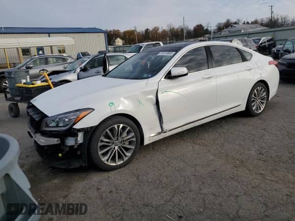 2015 Hyundai Genesis 3.8L с VIN KMHGN4JEXFU049155, выставлен на аукционе Copart как лот 91019865 с пробегом 79 916 миль миль и Списание • Salvage title. История ставок и продаж доступна на DreamBid. Изображение 1.