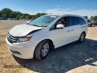 ✅ 2017 Honda Odyssey EX-L • VIN: 5FNRL5H64HB001606 • Лот: 71900715. Опубликован ранее на Copart с пробегом 91 495 миль. Бесплатный доступ к архиву аукционных продаж из США и подробный отчёт об истории автомобиля на DreamBid. Изображение 1.