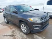 ✅ 2021 Jeep Compass Altitude • VIN: 3C4NJDBB3MT584556 • Lot: 42044104. Listed on IAAI with 122,769 mi. Free auction sales archive from the USA and detailed vehicle history report at DreamBid. Image 1.