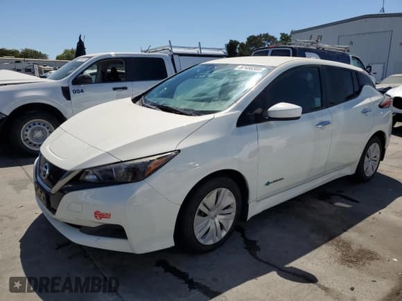 ✅ 2018 Nissan LEAF SL • VIN: 1N4AZ1CP1JC301178 • Lot: 67458305. Listed on Copart with 123,429 mi. Free auction sales archive from the USA and detailed vehicle history report at DreamBid. Image 1.