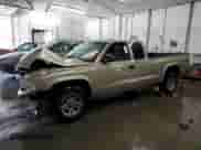 2003 Dodge Dakota SLT with VIN 1D7HL42N63S132141, listed as a Copart auction lot 56138235 with 219,246 mi miles and Salvage title. Bid and sale history available at DreamBid. Image 1.
