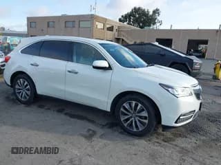 ✅ 2016 Acura MDX Technology • VIN: 5FRYD4H43GB042145 • Lot: 41845742. Listed on IAAI with 102,836 mi. Free auction sales archive from the USA and detailed vehicle history report at DreamBid. Image 1.