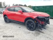 ✅ 2021 Chevrolet Blazer RS • VIN: 3GNKBERS5MS542852 • Lot: 48983775. Listed on Copart with 22,048 mi. Free auction sales archive from the USA and detailed vehicle history report at DreamBid. Image 4.