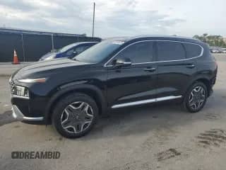2022 Hyundai Santa Fe SEL Premium z VIN KM8S3DA13NU016977, wystawiony jako Copart lot #80134675 z przebiegiem 67 721 mil mil oraz Szkoda całkowita • Salvage title. Historia ofert i sprzedaży dostępna na DreamBid. Obrazek 1.