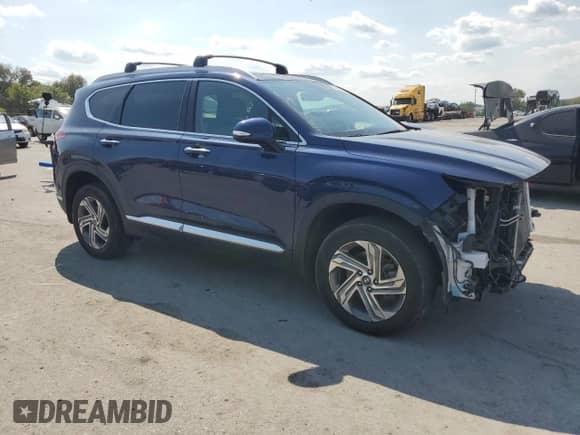 2022 Hyundai Santa Fe SEL z VIN 5NMS3DAJ8NH380503, wystawiony jako Copart lot #71860125 z przebiegiem 47 743 mil mil oraz Szkoda całkowita • Salvage title. Historia ofert i sprzedaży dostępna na DreamBid. Obrazek 4.