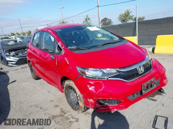 ✅ 2019 Honda Fit LX • VIN: 3HGGK5H49KM728205 • Lot: 43405754. Listed on IAAI with 40,463 mi. Free auction sales archive from the USA and detailed vehicle history report at DreamBid. Image 1.