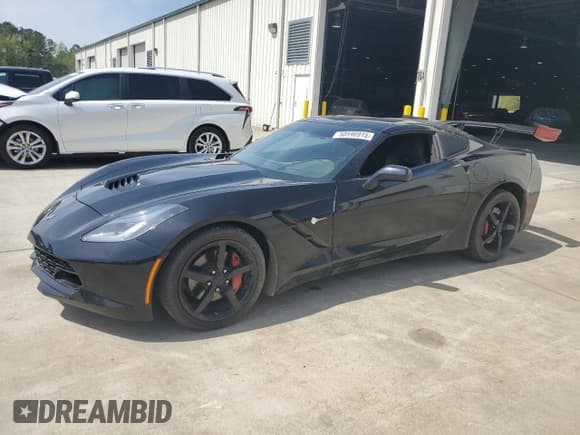 ✅ 2014 Chevrolet Corvette 3LT • VIN: 1G1YE2D72E5100689 • Lot: 50596915. Listed on Copart with 83,073 mi. Free auction sales archive from the USA and detailed vehicle history report at DreamBid. Image 1.