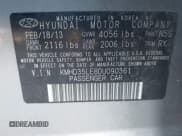 ✅ 2013 Hyundai Elantra • VIN: KMHD35LE8DU090361 • Lot: 43357047. Listed on IAAI with 158,986 mi. Free auction sales archive from the USA and detailed vehicle history report at DreamBid. Image 9.