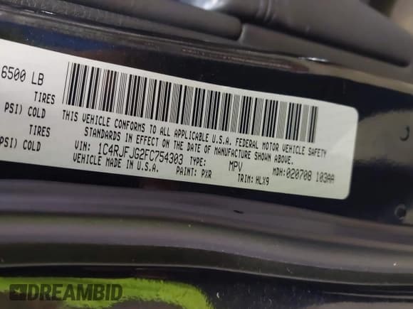 ✅ 2015 Jeep Grand Cherokee Summit • VIN: 1C4RJFJG2FC754303 • Лот: 42502782. Опубликован ранее на IAAI с пробегом 152 540 миль. Бесплатный доступ к архиву аукционных продаж из США и подробный отчёт об истории автомобиля на DreamBid. Изображение 9.