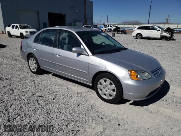 ✅ 2001 Honda Civic EX • VIN: JHMES25731S001309 • Lot: 81527085. Listed on Copart with 191,599 mi. Free auction sales archive from the USA and detailed vehicle history report at DreamBid. Image 4.