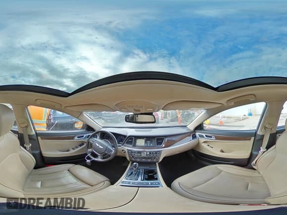 2016 Hyundai Genesis 3.8L z VIN KMHGN4JE5GU108632, wystawiony jako Copart lot #75912014 z przebiegiem 119 850 mil mil oraz Szkoda całkowita • Salvage title. Historia ofert i sprzedaży dostępna na DreamBid. Obrazek 14.