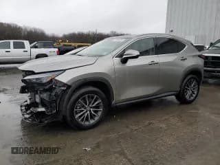 ✅ 2023 Lexus NX 350h Premium • VIN: 2T2GKCEZXPC014470 • Лот: 84060824. Опубликован ранее на Copart с пробегом 24 186 миль. Бесплатный доступ к архиву аукционных продаж из США и подробный отчёт об истории автомобиля на DreamBid. Изображение 1.