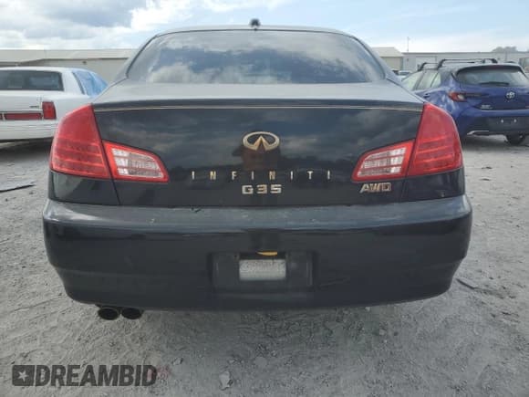 ✅ 2004 Infiniti G35 w/Leather • VIN: JNKCV51F24M703644 • Lot: 70943585. Wystawiony na Copart z przebiegiem 209 531 mil. Bezpłatny archiwum sprzedaży aukcyjnych z USA i szczegółowy raport historii pojazdu na DreamBid. Zdjęcie 6.