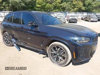 ✅ 2024 BMW X3 sDrive30i • VIN: 5UX43DP06R9X12705 • Лот: 43417310. Опубликован ранее на IAAI с пробегом 28 911 миль. Бесплатный доступ к архиву аукционных продаж из США и подробный отчёт об истории автомобиля на DreamBid. Изображение 1.