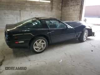 1990 Chevrolet Corvette with VIN 1G1YZ23J0L5801889, listed as a Copart auction lot 73566534 with Not provided miles and Salvage title. Bid and sale history available at DreamBid. Image 3.