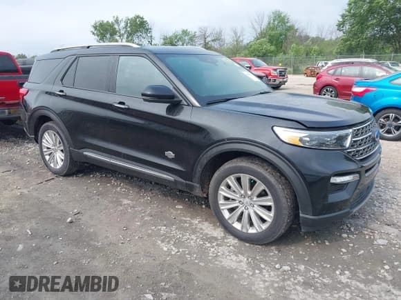 ✅ 2023 Ford Explorer King Ranch • VIN: 1FM5K8LC3PGA97812 • Lot: 42495831. Wystawiony na IAAI z przebiegiem 22 028 mil. Bezpłatny archiwum sprzedaży aukcyjnych z USA i szczegółowy raport historii pojazdu na DreamBid. Zdjęcie 1.