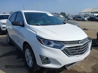 ✅ 2021 Chevrolet Equinox LS • VIN: 3GNAXHEV5MS130154 • Lot: 43536248. Listed on IAAI with 39,052 mi. Free auction sales archive from the USA and detailed vehicle history report at DreamBid. Image 1.