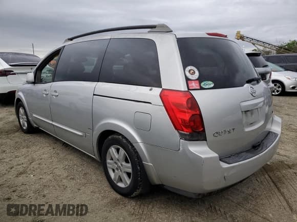 ✅ 2005 Nissan Quest SL • VIN: 5N1BV28U85N126383 • Лот: 75079764. Опубликован ранее на Copart с пробегом Не указан. Бесплатный доступ к архиву аукционных продаж из США и подробный отчёт об истории автомобиля на DreamBid. Изображение 2.