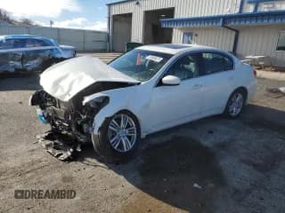 ✅ 2011 Infiniti G25 x • VIN: JN1DV6ARXBM450692 • Lot: 91884675. Listed on Copart with Not provided. Free auction sales archive from the USA and detailed vehicle history report at DreamBid. Image 1.