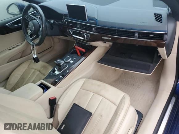 ✅ 2018 Audi A5 Cabriolet Prestige • VIN: WAU2NGF53JN013817 • Lot: 74196474. Listed on Copart with Not provided. Free auction sales archive from the USA and detailed vehicle history report at DreamBid. Image 8.