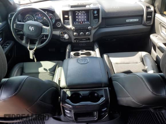 2021 Ram 1500 Rebel with VIN 1C6SRFLT9MN831925, listed as a Copart auction lot 83924035 with 85,885 mi miles and Salvage title. Bid and sale history available at DreamBid. Image 8.