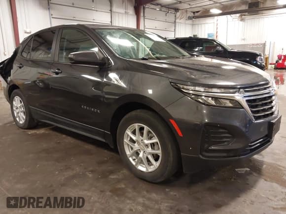 ✅ 2022 Chevrolet Equinox LS • VIN: 3GNAXSEV1NS175154 • Лот: 42798887. Опубликован ранее на IAAI с пробегом 53 056 миль. Бесплатный доступ к архиву аукционных продаж из США и подробный отчёт об истории автомобиля на DreamBid. Изображение 1.