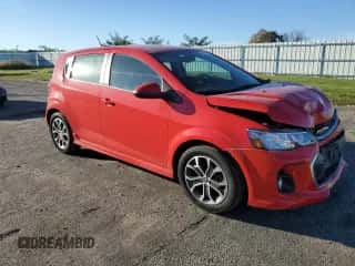 2017 Chevrolet Sonic LT с VIN 1G1JD6SH6H4142431, выставлен на аукционе Copart как лот 74787504 с пробегом 58 329 миль миль и На запчасти • Non repairable. История ставок и продаж доступна на DreamBid. Изображение 4.