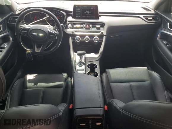 ✅ 2019 Genesis G70 Advanced • VIN: KMTG64LA4KU015493 • Lot: 55464615. Listed on Copart with 34,967 mi. Free auction sales archive from the USA and detailed vehicle history report at DreamBid. Image 8.