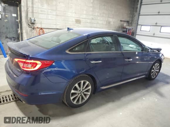 ✅ 2017 Hyundai Sonata Limited • VIN: 5NPE34AF1HH559403 • Lot: 85295695. Listed on Copart with 93,203 mi. Free auction sales archive from the USA and detailed vehicle history report at DreamBid. Image 3.