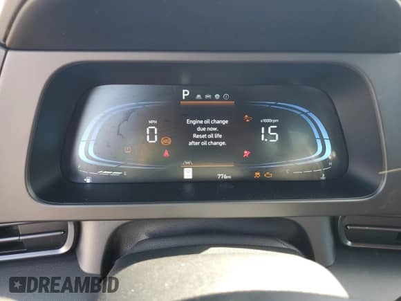 2025 Hyundai Elantra SEL Sport with VIN KMHLM4DGXSU908754, listed as a Copart auction lot 84616605 with 776 mi miles and Salvage title. Bid and sale history available at DreamBid. Image 9.