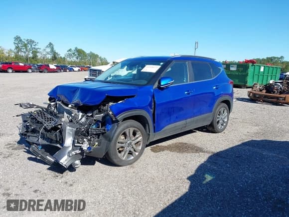 ✅ 2023 Kia Seltos S • VIN: KNDEU2AA0P7417617 • Лот: 41918177. Опубликован ранее на IAAI с пробегом 43 238 миль. Бесплатный доступ к архиву аукционных продаж из США и подробный отчёт об истории автомобиля на DreamBid. Изображение 2.