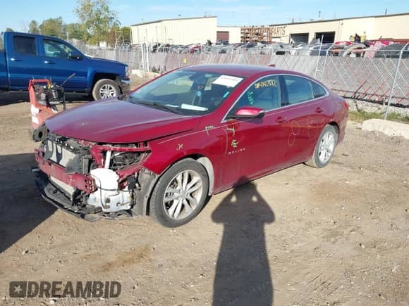 2018 Chevrolet Malibu LT with VIN 1G1ZD5ST2JF265493, listed as a IAAI auction lot 43421582 with 43,542 mi miles and . Bid and sale history available at DreamBid. Image 17.