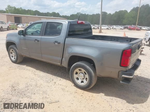 ✅ 2021 Chevrolet Colorado 2WD Work Truck • VIN: 1GCGSBEN5M1187079 • Lot: 42152738. Listed on IAAI with 50,743 mi. Free auction sales archive from the USA and detailed vehicle history report at DreamBid. Image 3.