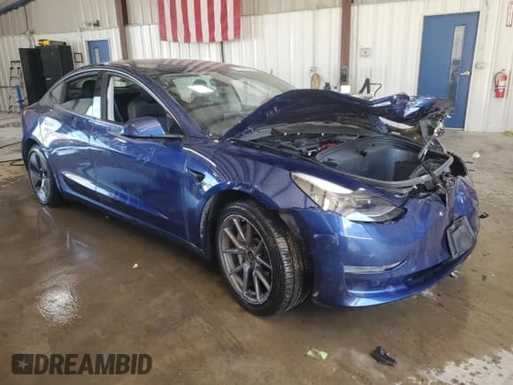 ✅ 2021 Tesla Model 3 Long Range • VIN: 5YJ3E1EB7MF978923 • Lot: 69285195. Listed on Copart with Not provided. Free auction sales archive from the USA and detailed vehicle history report at DreamBid. Image 4.