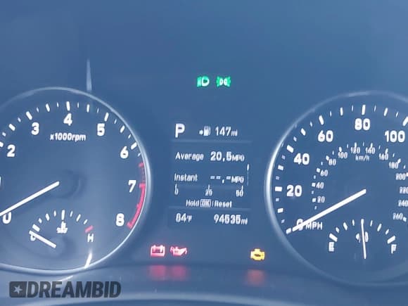 ✅ 2019 Hyundai Elantra • VIN: KMHH35LE9KU097611 • Lot: 43043681. Listed on IAAI with 94,535 mi. Free auction sales archive from the USA and detailed vehicle history report at DreamBid. Image 7.