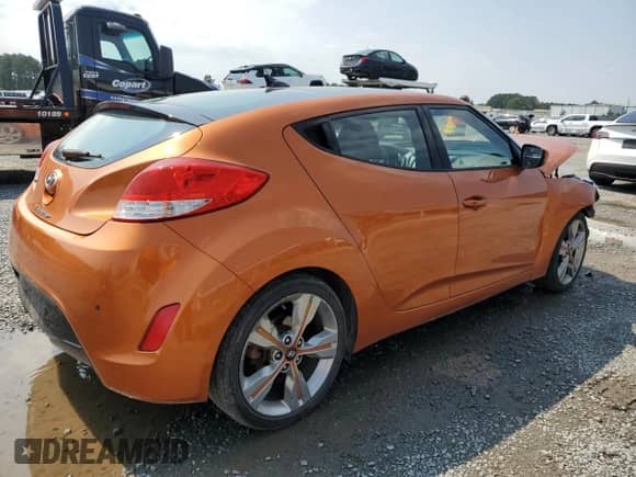 2016 Hyundai Veloster с VIN KMHTC6AD6GU278912, выставлен на аукционе Copart как лот 72948304 с пробегом 49 028 миль миль и Списание • Salvage title. История ставок и продаж доступна на DreamBid. Изображение 3.