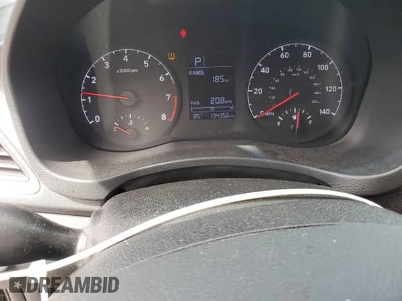 2018 Hyundai Accent SE z VIN 3KPC24A37JE033058, wystawiony jako Copart lot #71091264 z przebiegiem 134 356 mil mil oraz Szkoda całkowita • Salvage title. Historia ofert i sprzedaży dostępna na DreamBid. Obrazek 9.