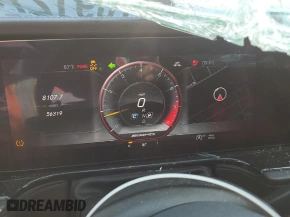 ✅ 2020 Mercedes-Benz G 63 AMG • VIN: W1NYC7HJ3LX348766 • Lot: 70912745. Listed on Copart with 56,319 mi. Free auction sales archive from the USA and detailed vehicle history report at DreamBid. Image 9.