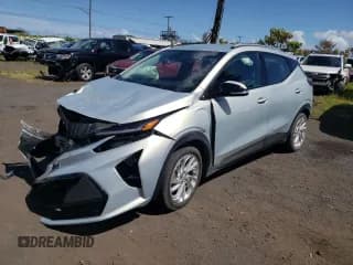 ✅ 2023 Chevrolet Bolt EUV LT • VIN: 1G1FY6S01P4165540 • Лот: 82474315. Опубликован ранее на Copart с пробегом 25 463 миль. Бесплатный доступ к архиву аукционных продаж из США и подробный отчёт об истории автомобиля на DreamBid. Изображение 1.