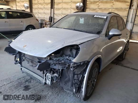 ✅ 2017 Porsche Cayenne • VIN: WP1AA2A23HKA81538 • Lot: 60425832. Listed on Copart with Not provided. Free auction sales archive from the USA and detailed vehicle history report at DreamBid. Image 2.