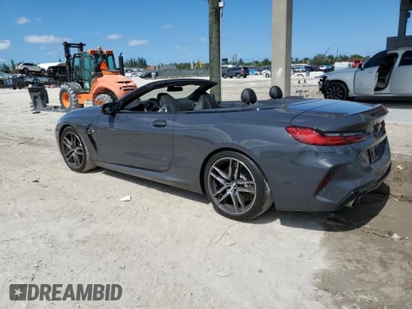 ✅ 2020 BMW M8 Competition • VIN: WBSDZ0C05LCD76890 • Lot: 56084854. Listed on Copart with Not provided. Free auction sales archive from the USA and detailed vehicle history report at DreamBid. Image 2.