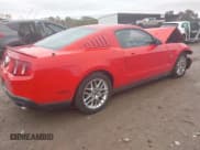 ✅ 2012 Ford Mustang Premium • VIN: 1ZVBP8AM4C5235476 • Lot: 43547051. Listed on IAAI with 111,904 mi. Free auction sales archive from the USA and detailed vehicle history report at DreamBid. Image 4.