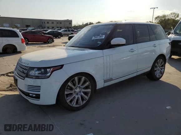 ✅ 2017 Land Rover Range Rover • VIN: SALGS2FEXHA320643 • Lot: 75457364. Wystawiony na Copart z przebiegiem 89 495 mil. Bezpłatny archiwum sprzedaży aukcyjnych z USA i szczegółowy raport historii pojazdu na DreamBid. Zdjęcie 1.