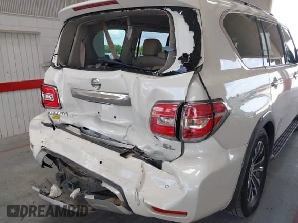 ✅ 2018 Nissan Armada SV • VIN: JN8AY2ND2J9057256 • Lot: 40004856. Listed on IAAI with 66,753 mi. Free auction sales archive from the USA and detailed vehicle history report at DreamBid. Image 12.