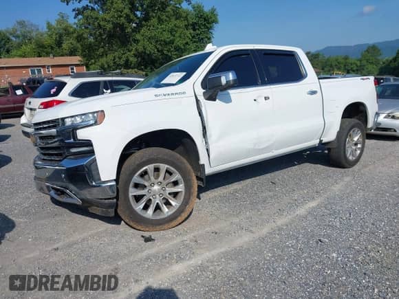 2019 Chevrolet Silverado 1500 LTZ z VIN 1GCUYGED2KZ102414, wystawiony jako IAAI lot #42819711 z przebiegiem 143 243 mil mil oraz . Historia ofert i sprzedaży dostępna na DreamBid. Obrazek 2.