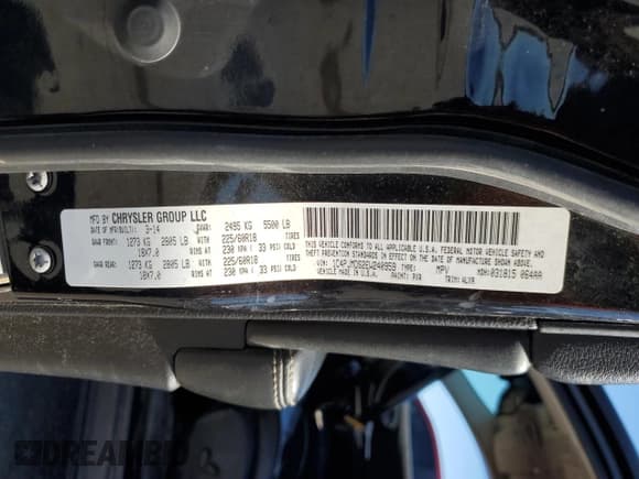 ✅ 2014 Jeep Cherokee Limited • VIN: 1C4PJMDS2EW240959 • Lot: 87375075. Listed on Copart with 198,782 mi. Free auction sales archive from the USA and detailed vehicle history report at DreamBid. Image 13.